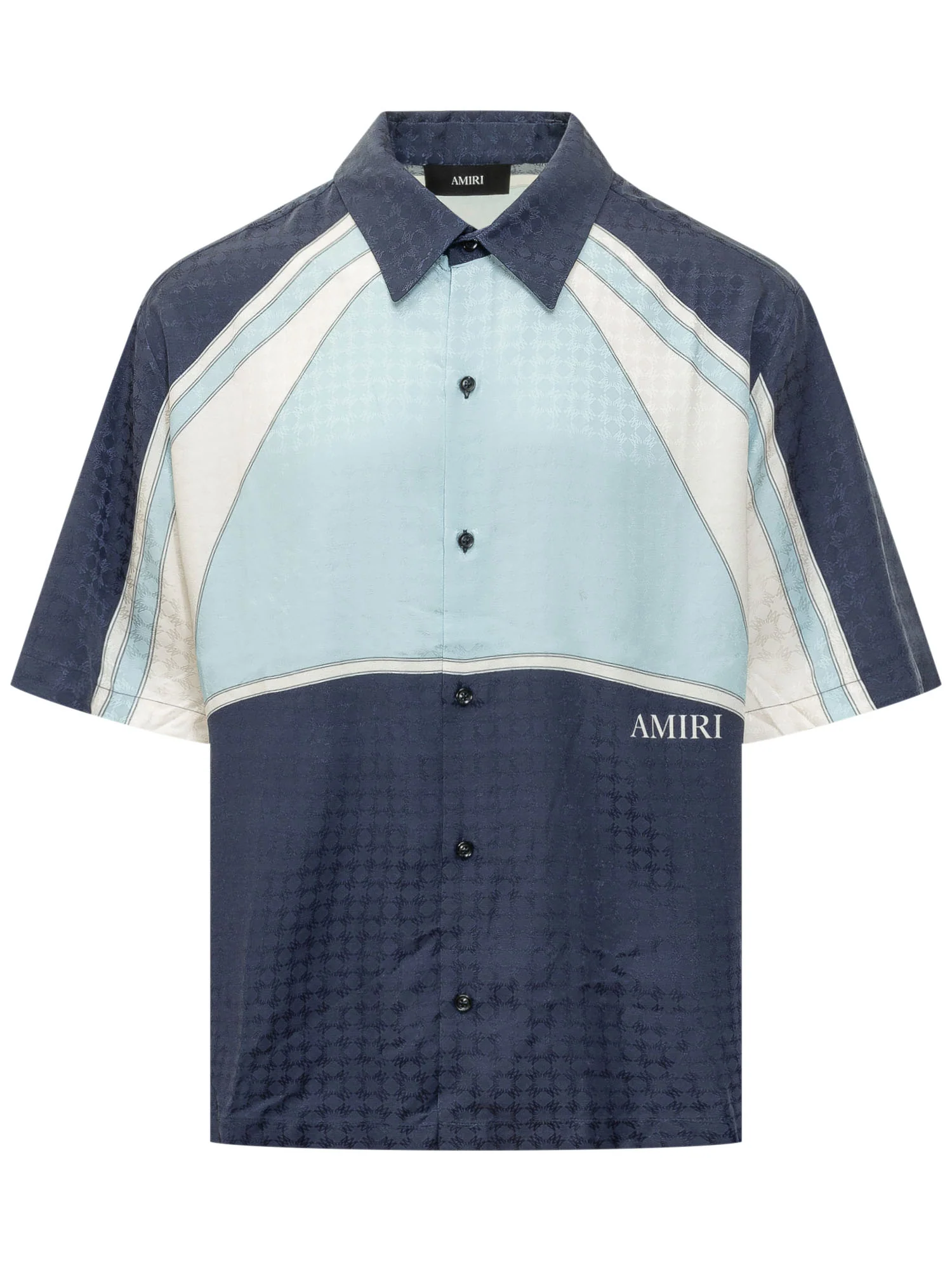 Amiri Mini Camp Shirt with Contrast Details