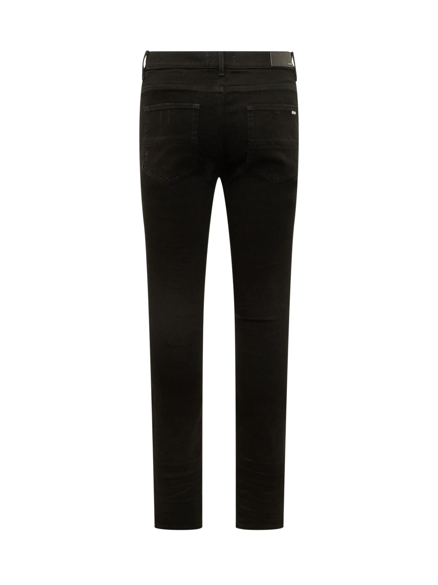 Amiri Mini Strappy Jeans with Five Pockets - Image 2