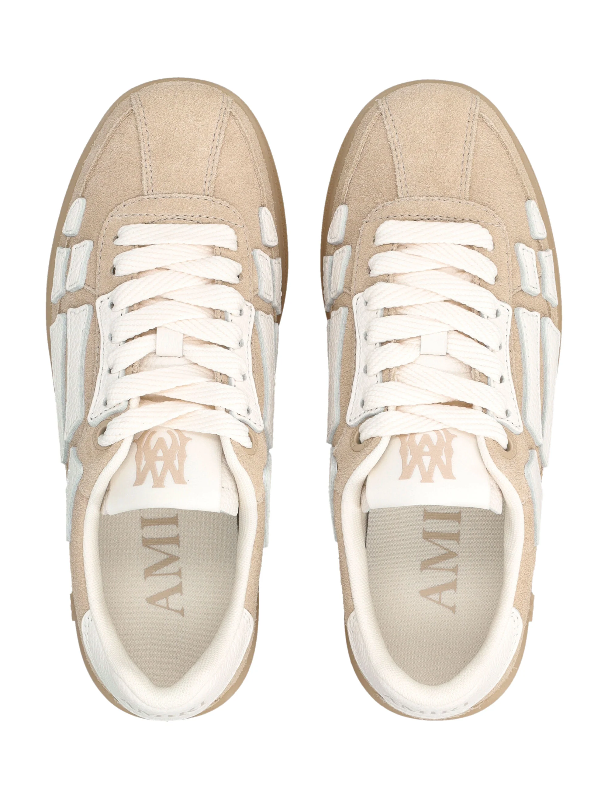 Amiri Pacific Bones Women's Suede Sneakers - Image 2