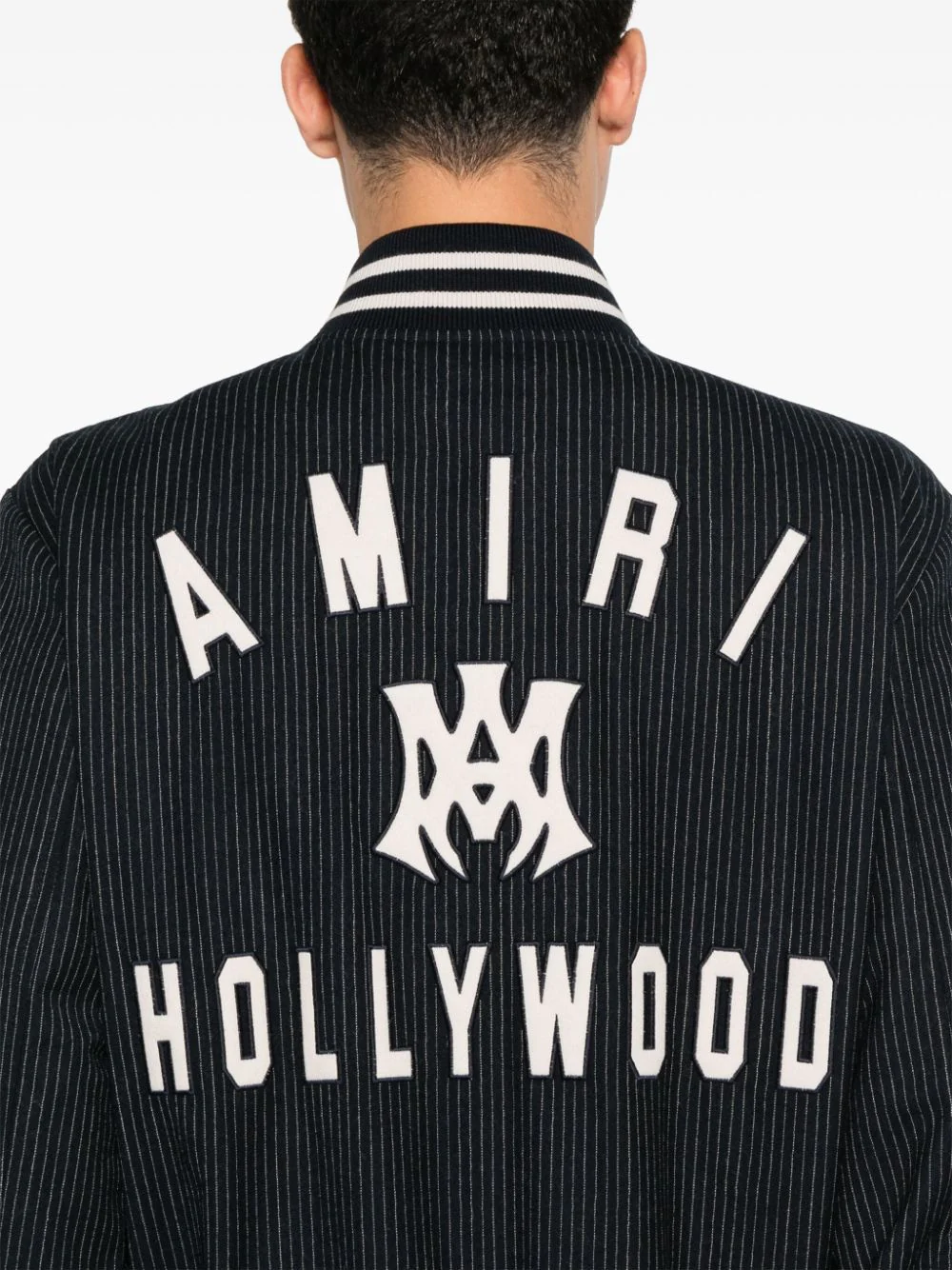 Amiri Pinstriped Bomber Jacket for Men - Image 5