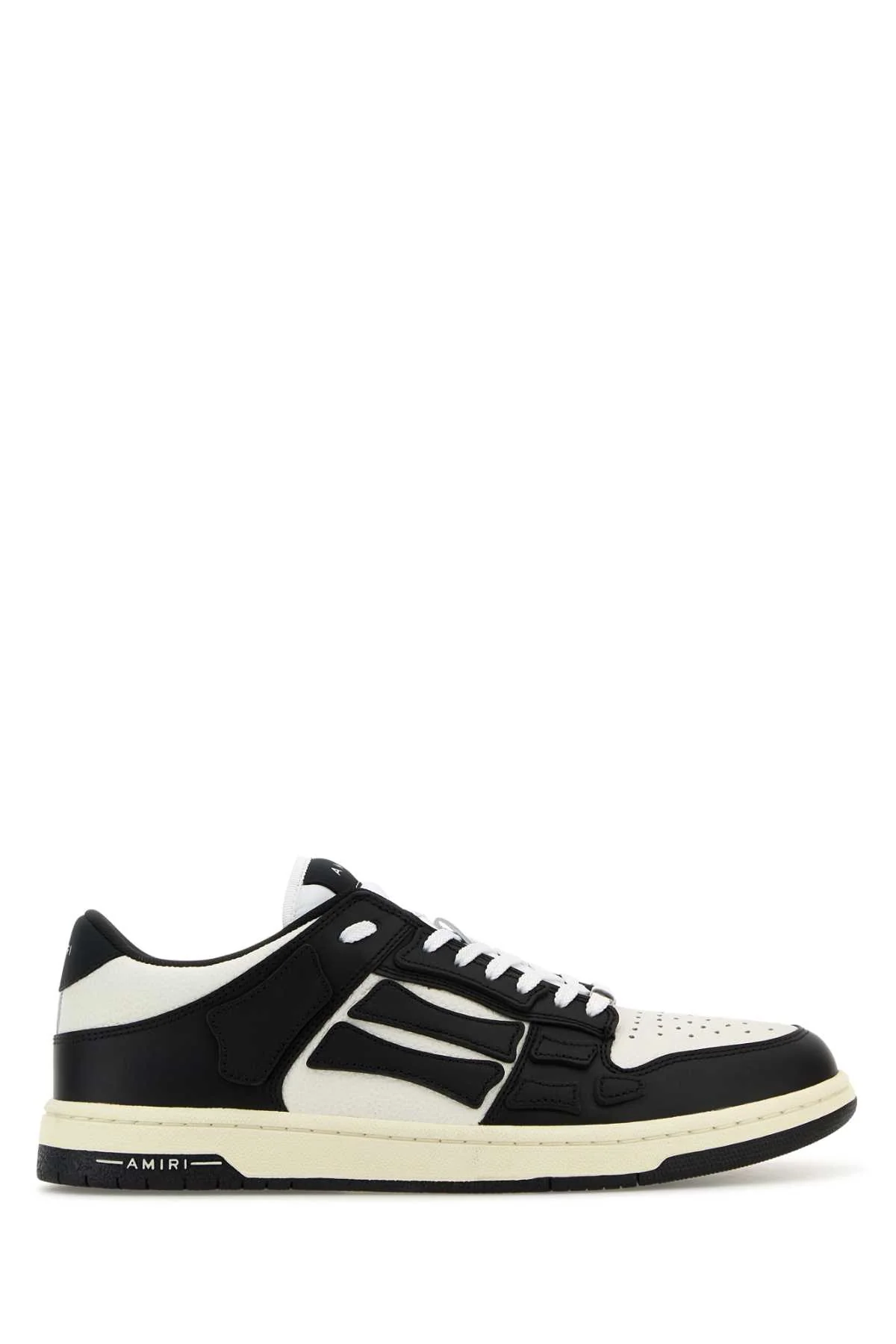 Amiri Sewn Skeleton Leather Applique Sneakers