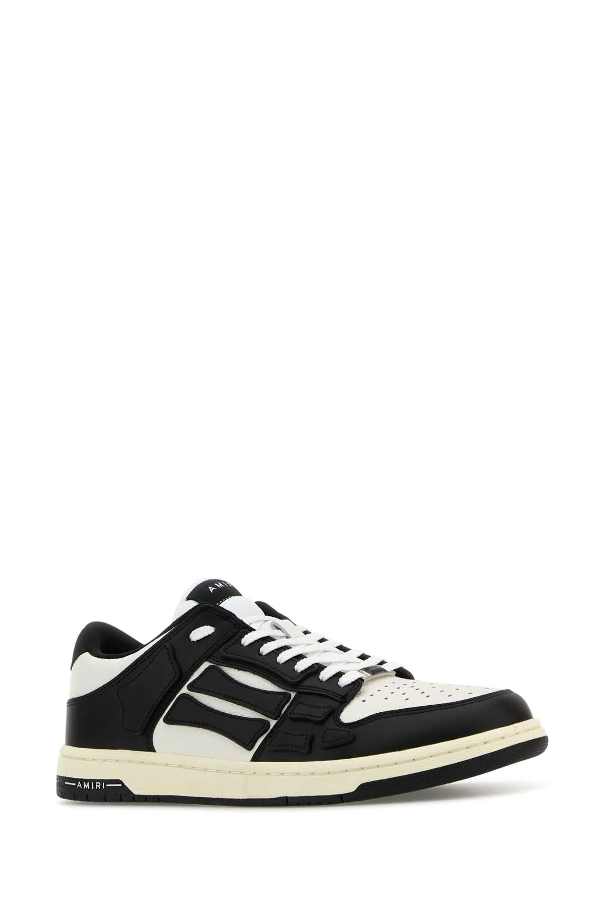Amiri Sewn Skeleton Leather Applique Sneakers - Image 2