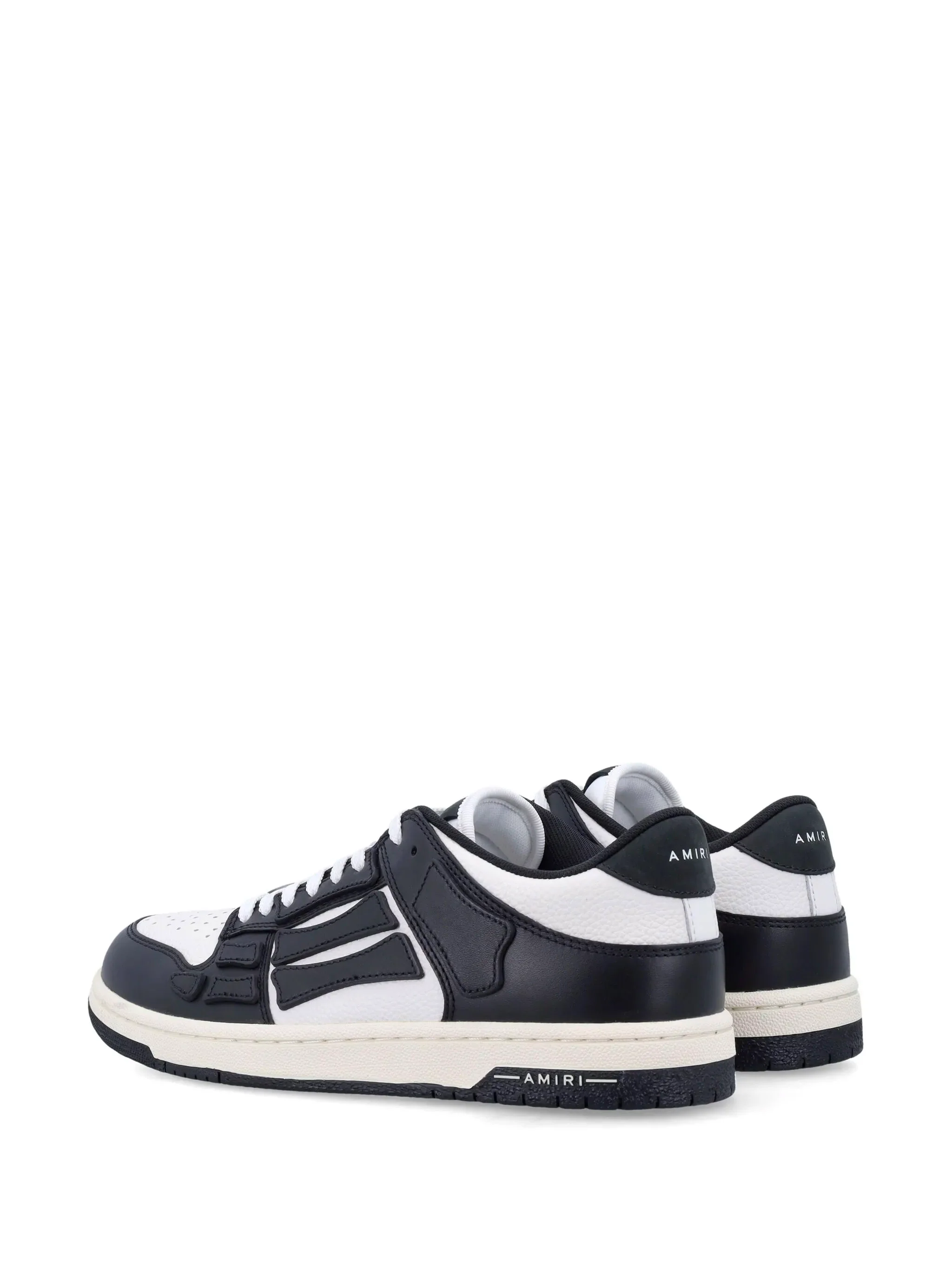 Amiri Sewn Skeleton Leather Applique Sneakers - Image 4