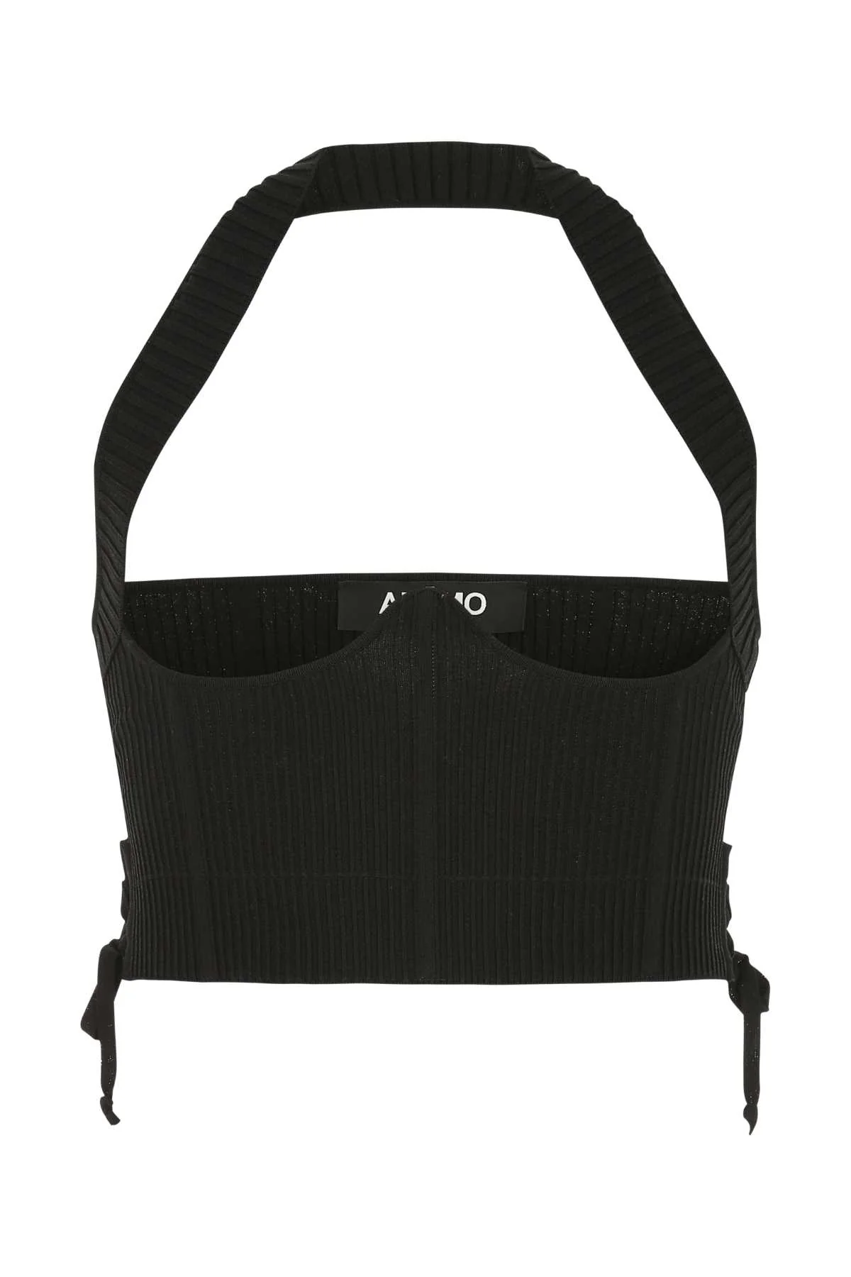 ANDREADAMO Ribbed-knit Corset Top - Image 5