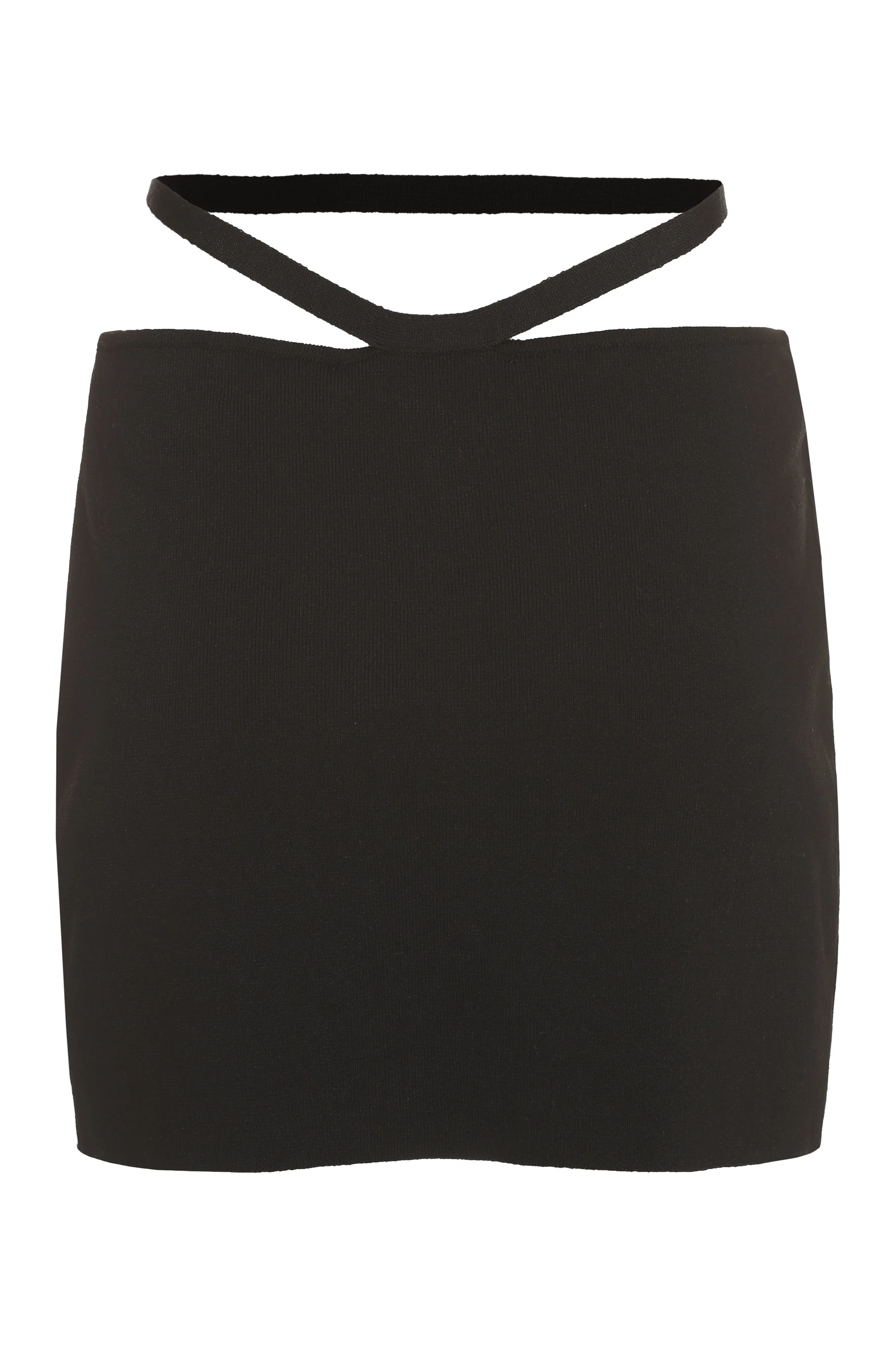 ANDREADAMO Ribbed-knit Mini Skirt - Image 4