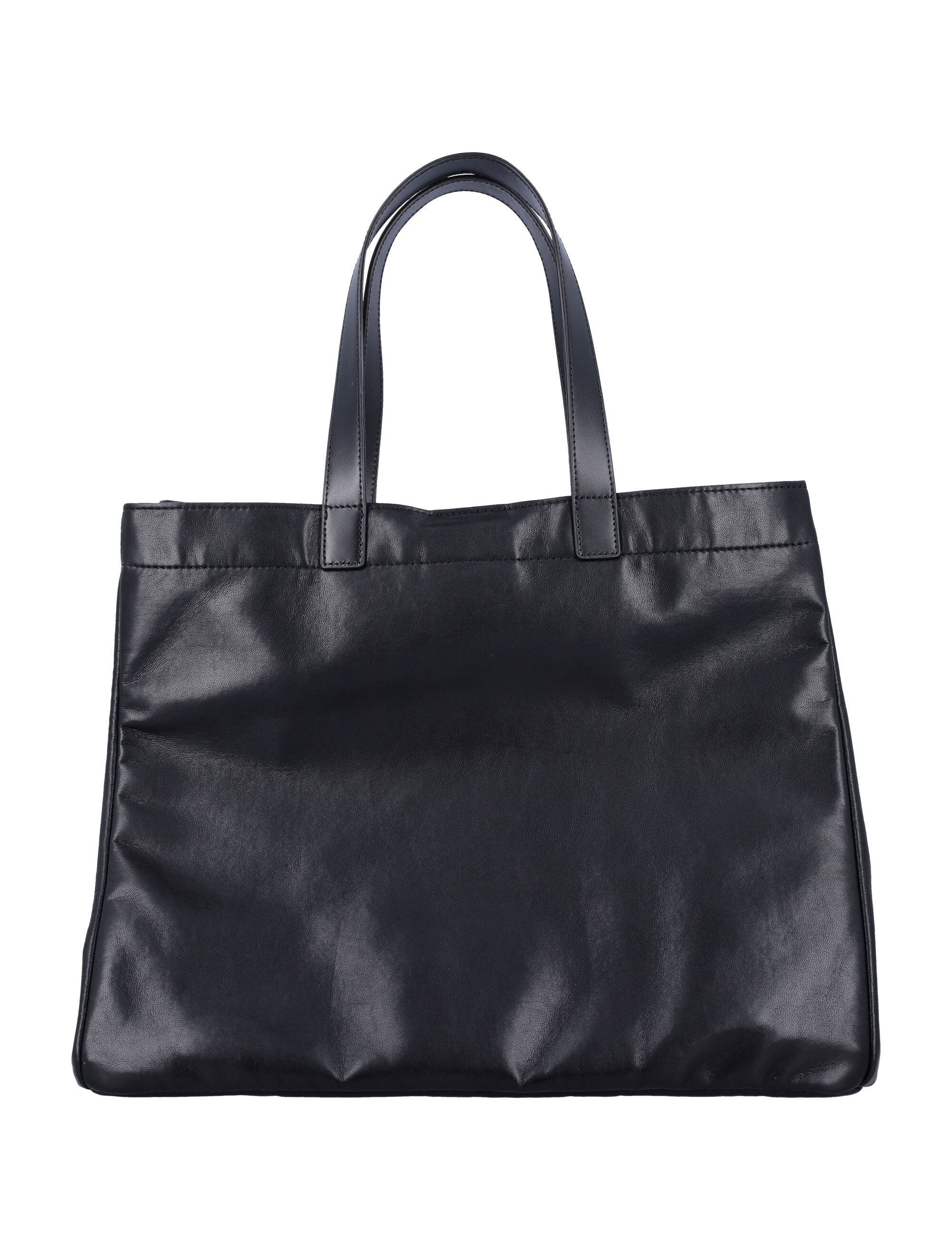 Anine Bing Mini Chic Leather Tote for Women - FW25 - Image 4