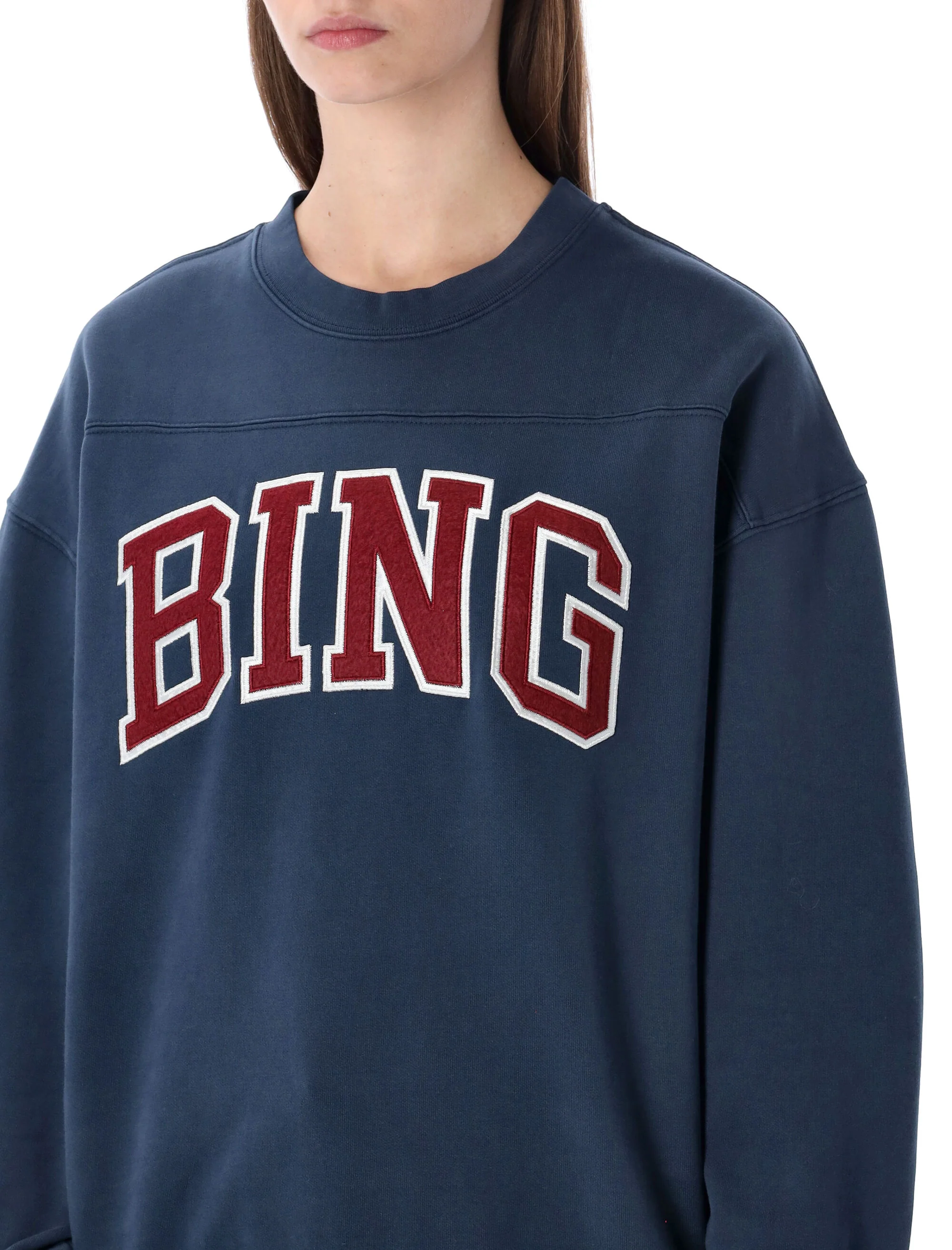 ANINE BING Trenton Logo Sweatshirt - Image 3