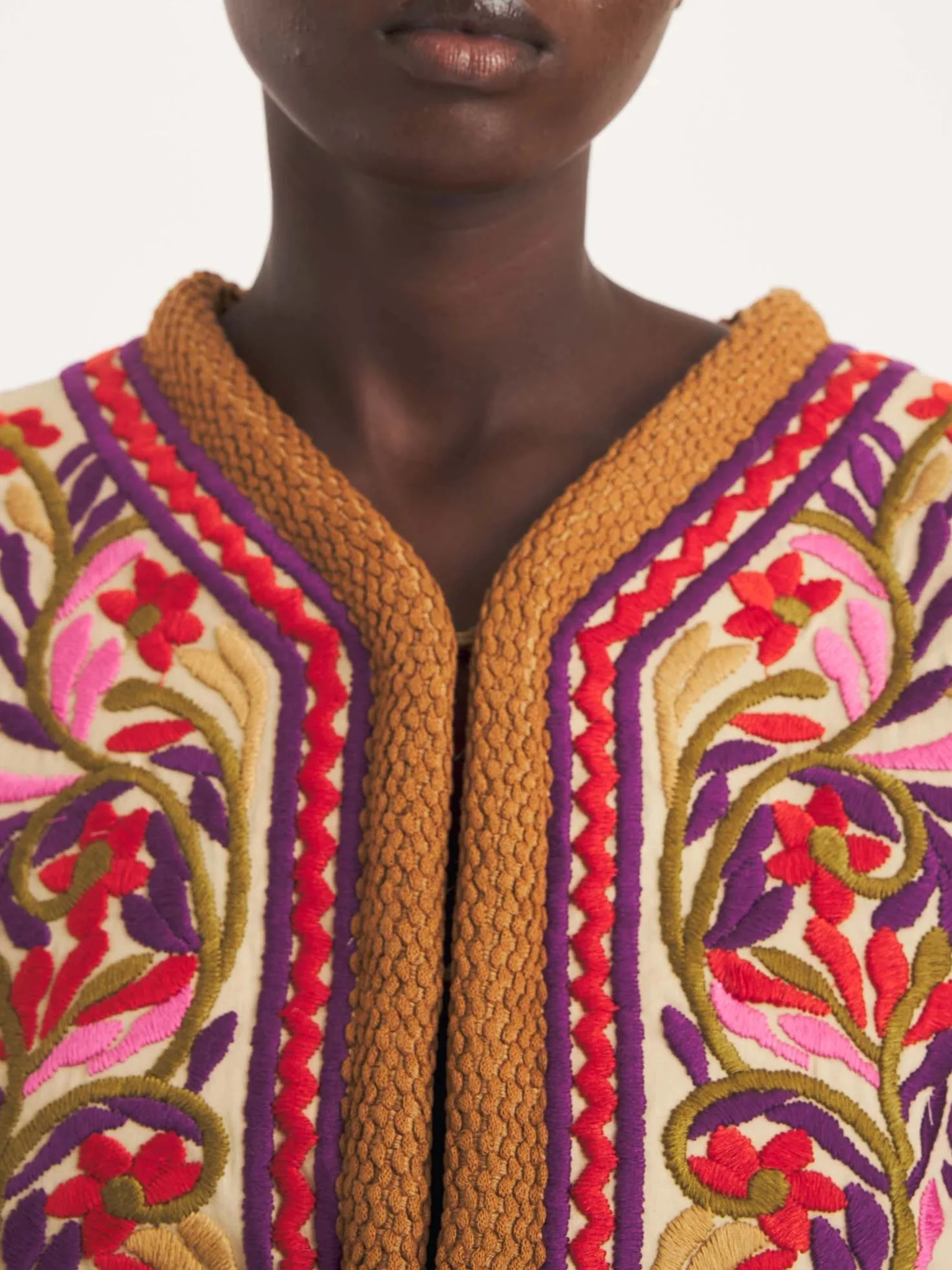Antik Batik Mini Lightweight Jacket for Women - Image 4