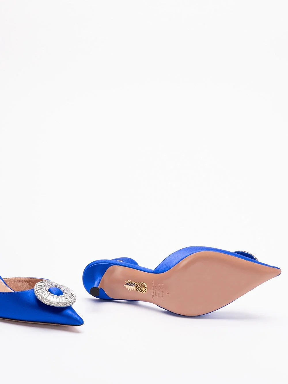 Aquazzura Elegant Slingback Hoop Pumps - 50 - Image 4