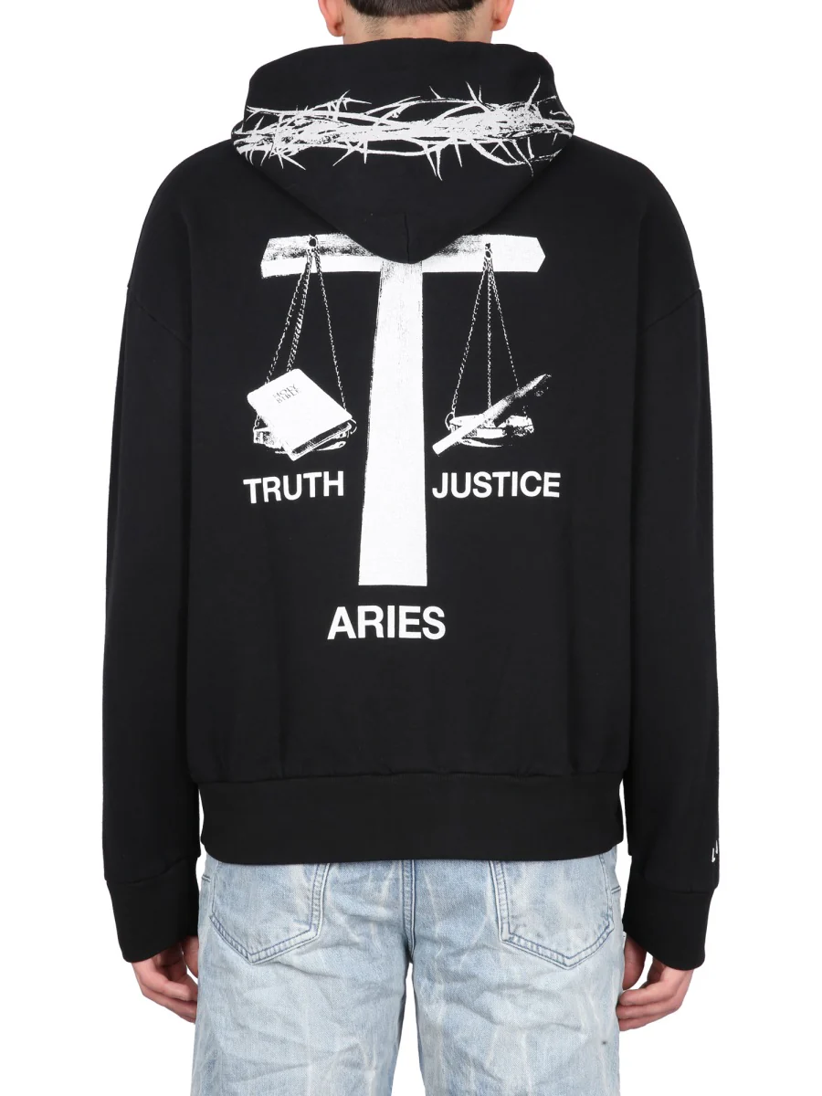 ARIES Bad Friday Hooded Sweatshirt - Image 3