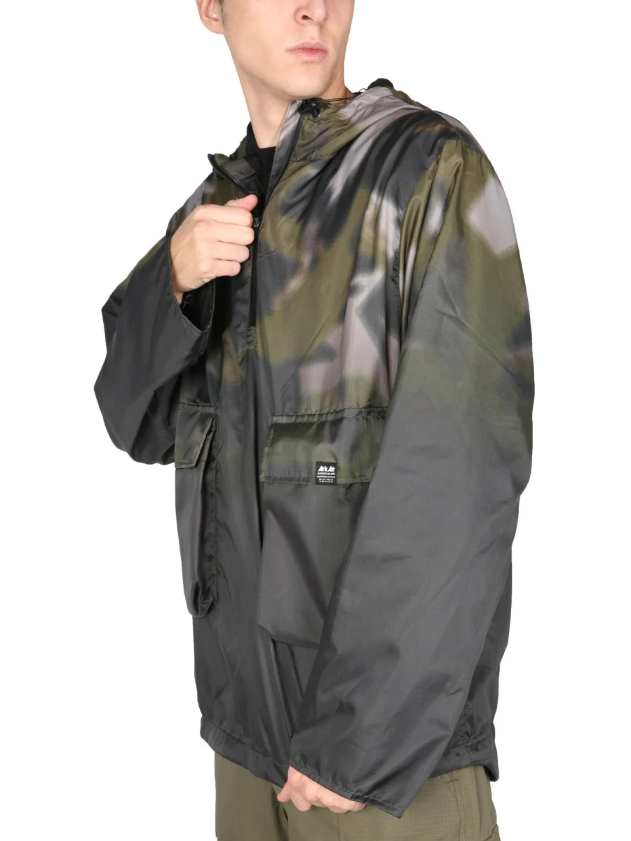 ARKAIR Camouflage-print Half-zip Jacket - Image 3