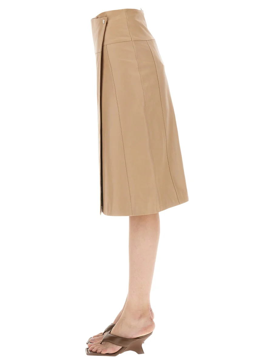 Arma Chic Front Button Mini Skirt - Image 4