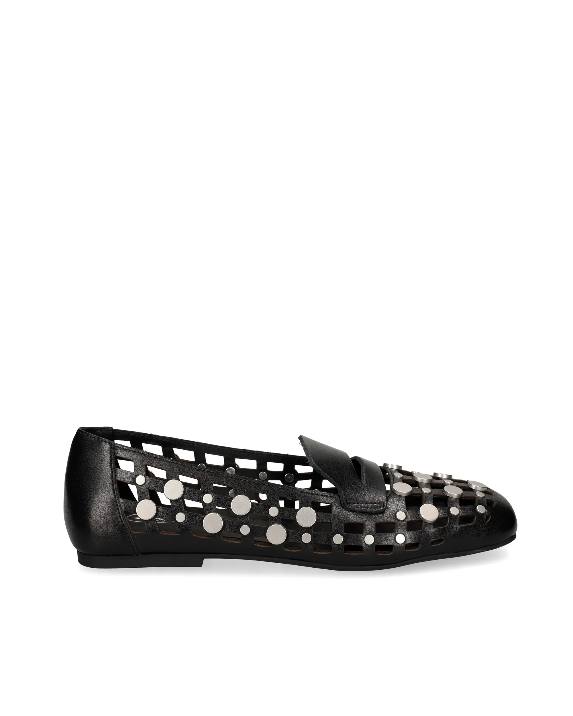 Ash Mini Leather Flat Shoes for Women