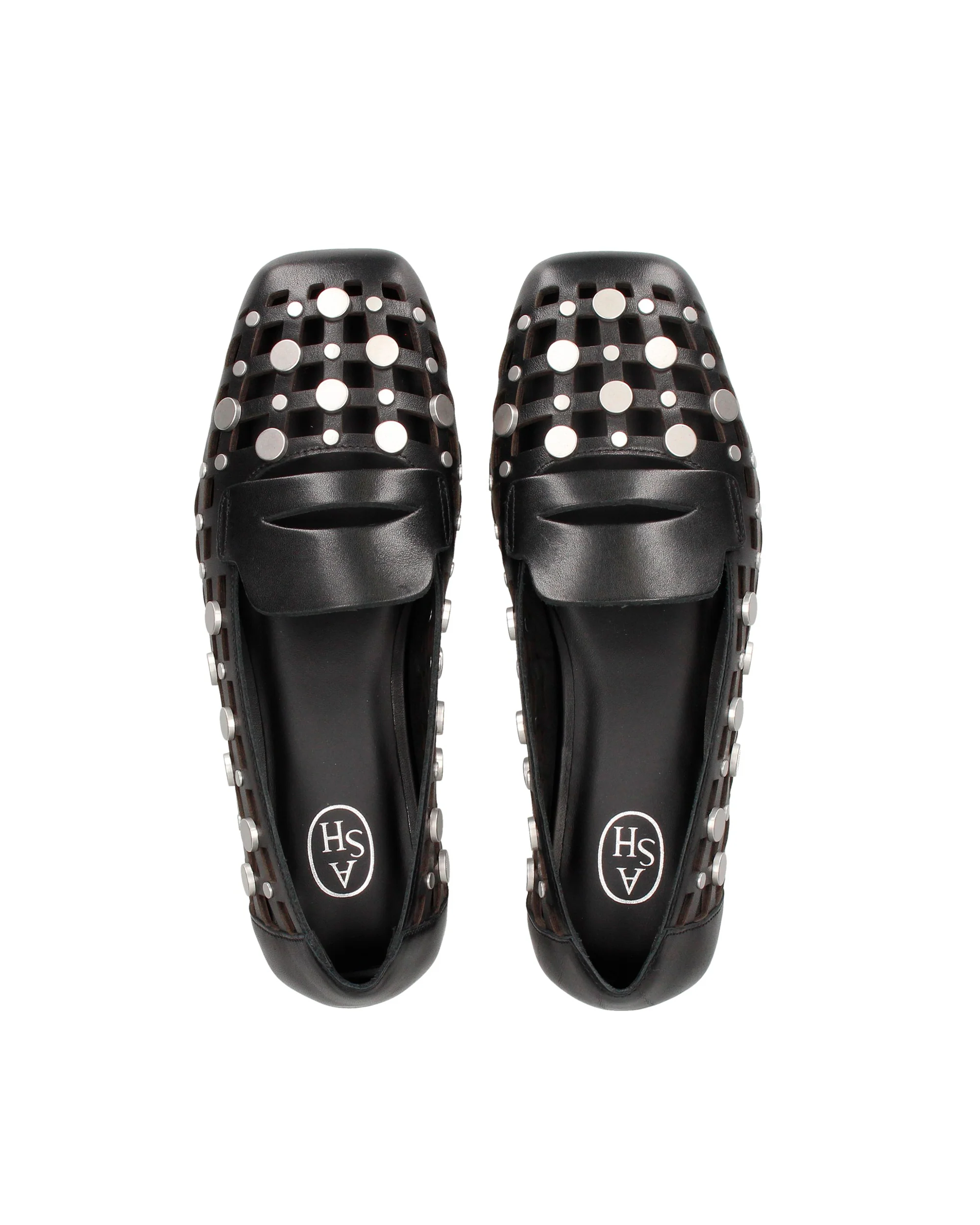 Ash Mini Leather Flat Shoes for Women - Image 3