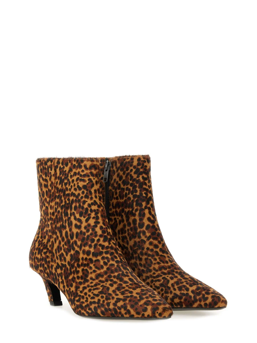 Ash Vicky 100% Leather Animalier Boots for Women - Image 6