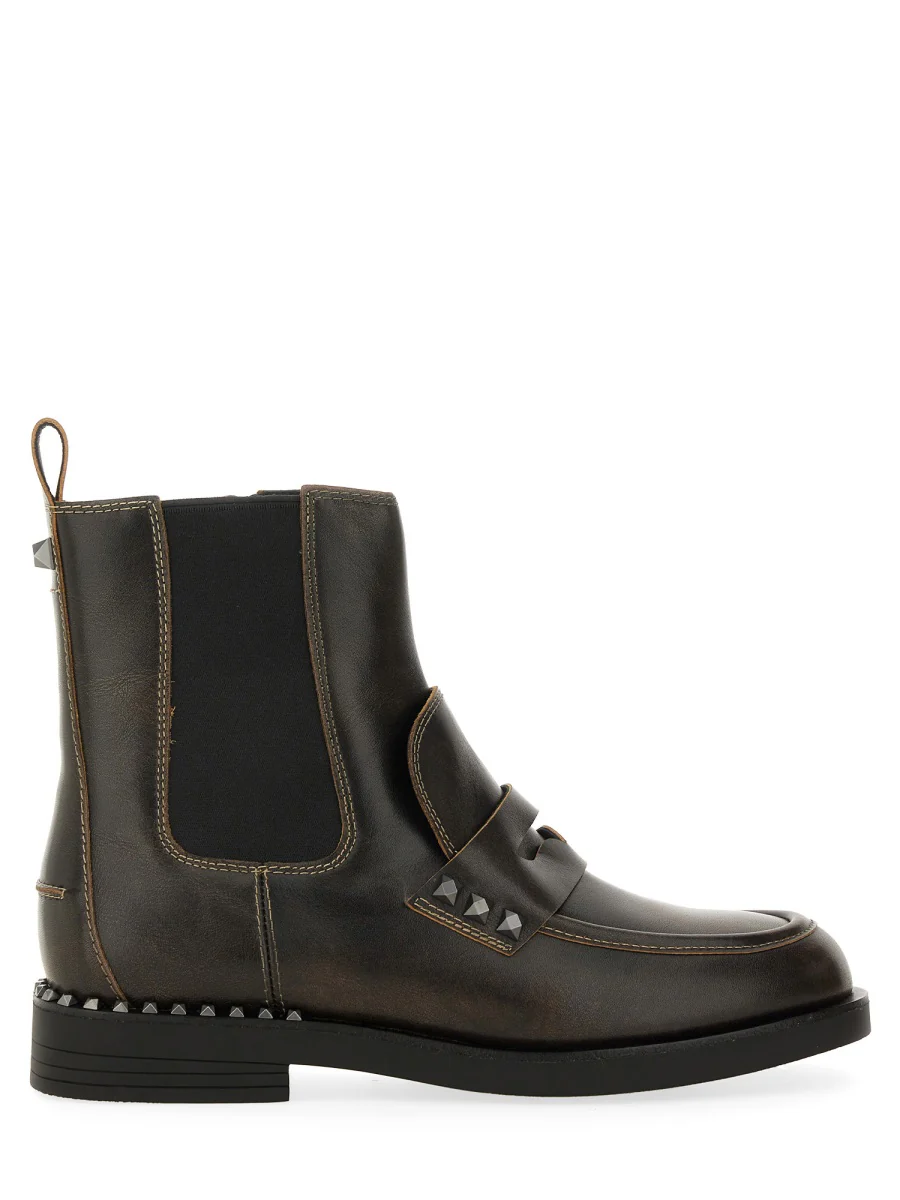 ASH Wings Studs Leather Boot