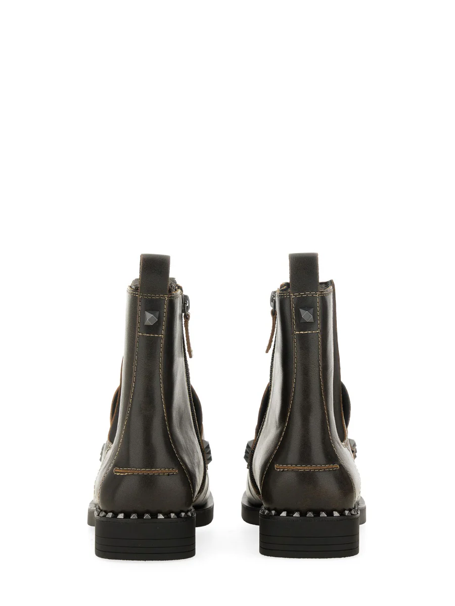ASH Wings Studs Leather Boot - Image 3