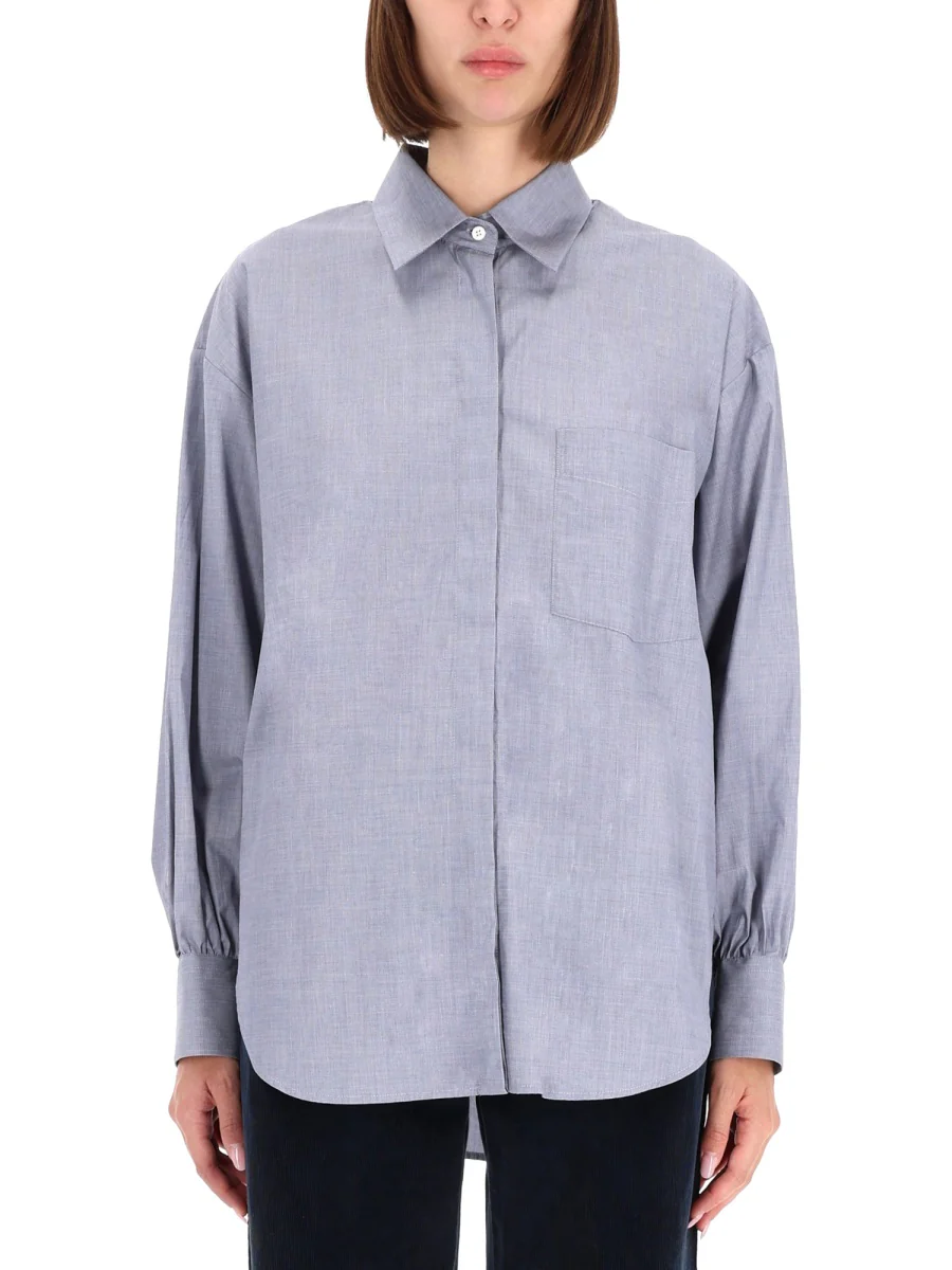 ASPESI Chest-pocket Long-sleeve Shirt - Image 4