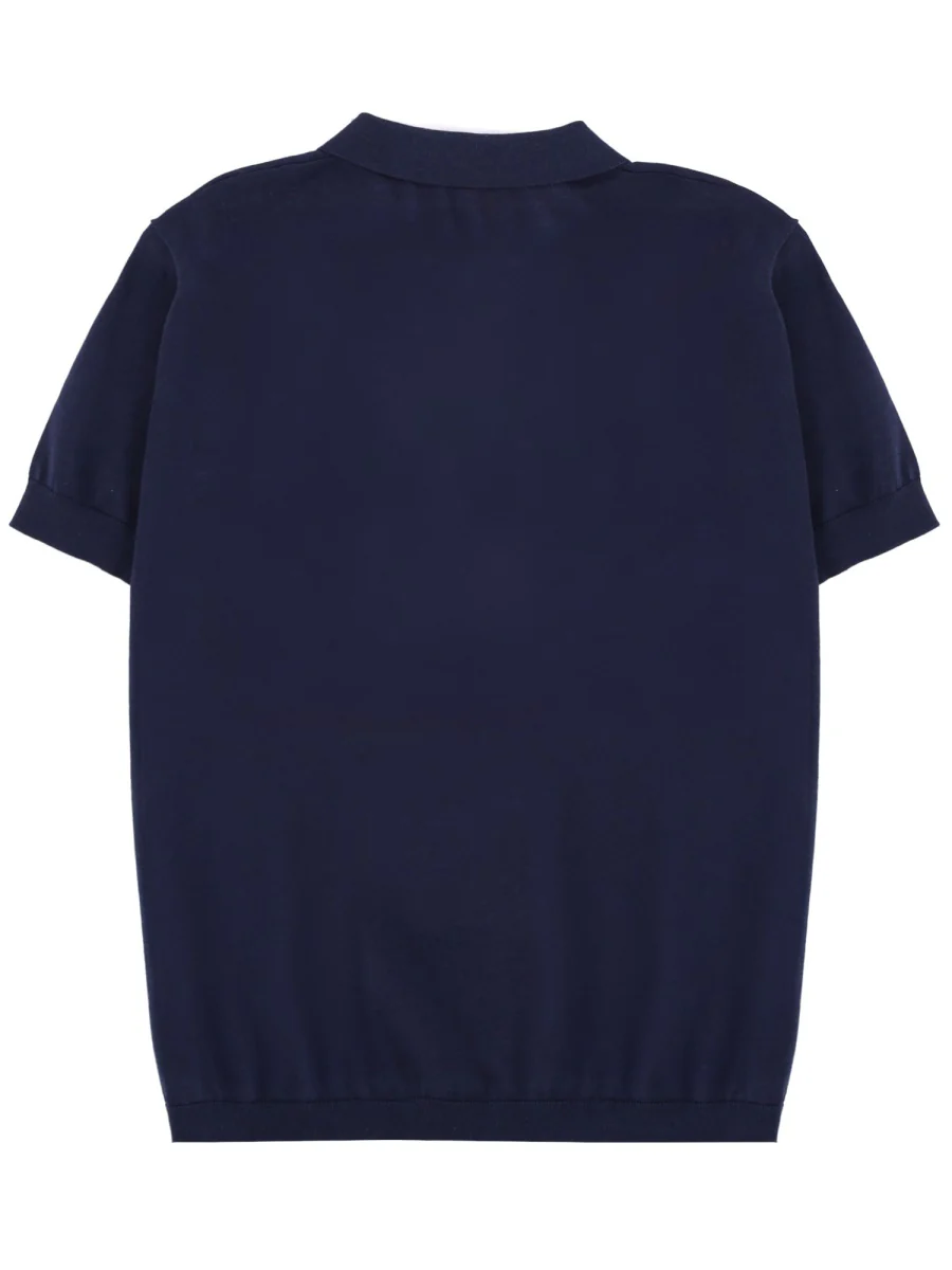 Aspesi Elegant Cotton-Silk Blend Polo Shirt for Women - Image 4