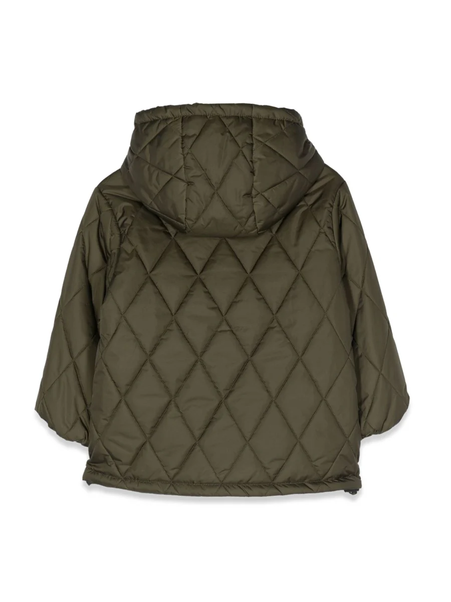 Aspesi Mini Quilted Down Hooded Jacket for Boys - Image 2