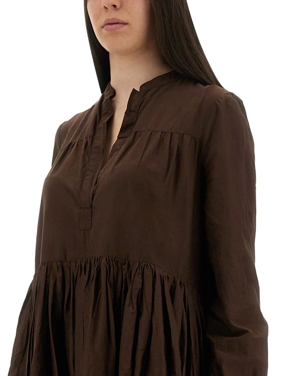 ASPESI Oversized Cotton Dress - Image 4