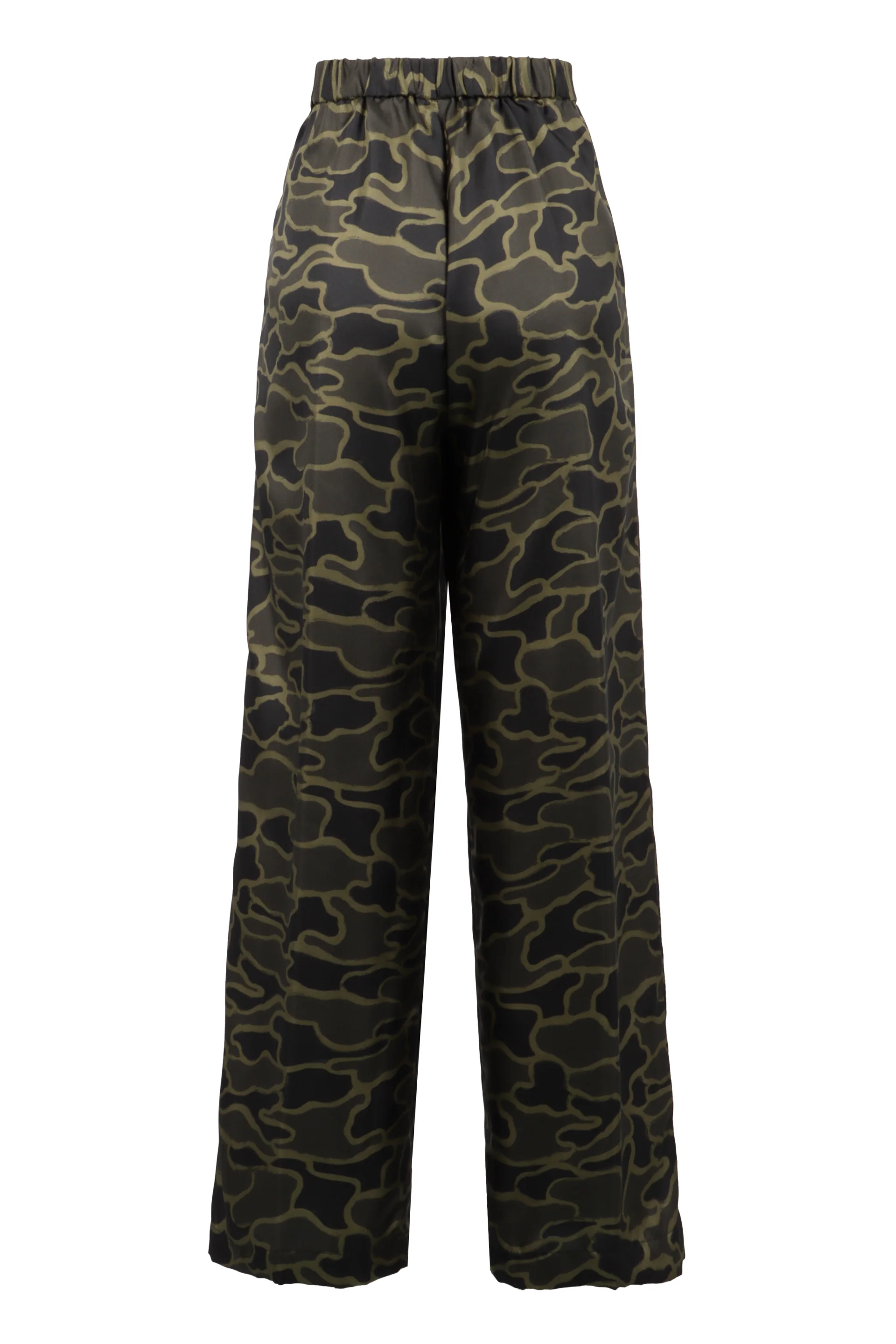 ASPESI Printed Silk Pants - Image 4