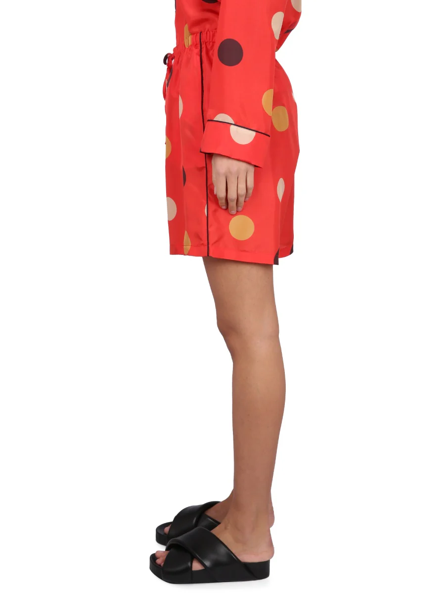 ASPESI Printed Silk Shorts - Image 3