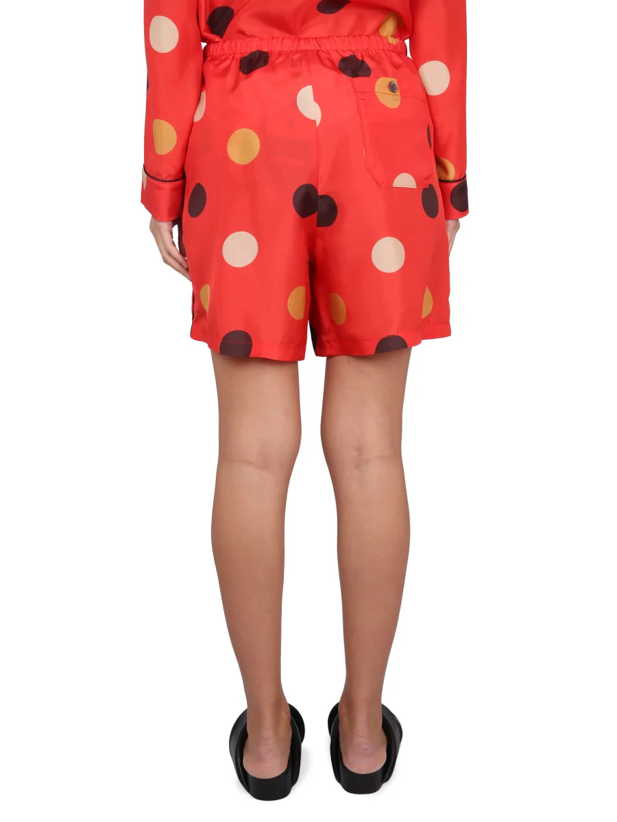 ASPESI Printed Silk Shorts - Image 4