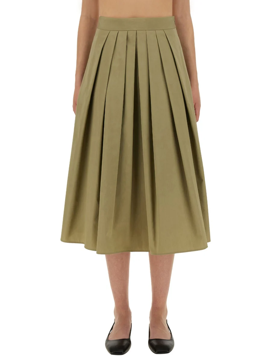 Aspesi Wide Fit Cotton Skirt - Size 40 IT