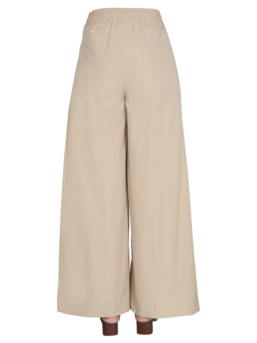 Aspesi Women's Elastic Waist Poplin Trousers - Image 4