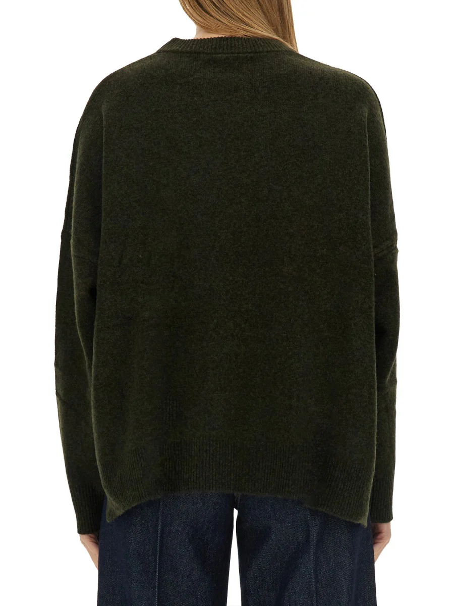Aspesi Wool T-Shirt - Regular Fit, - Image 3