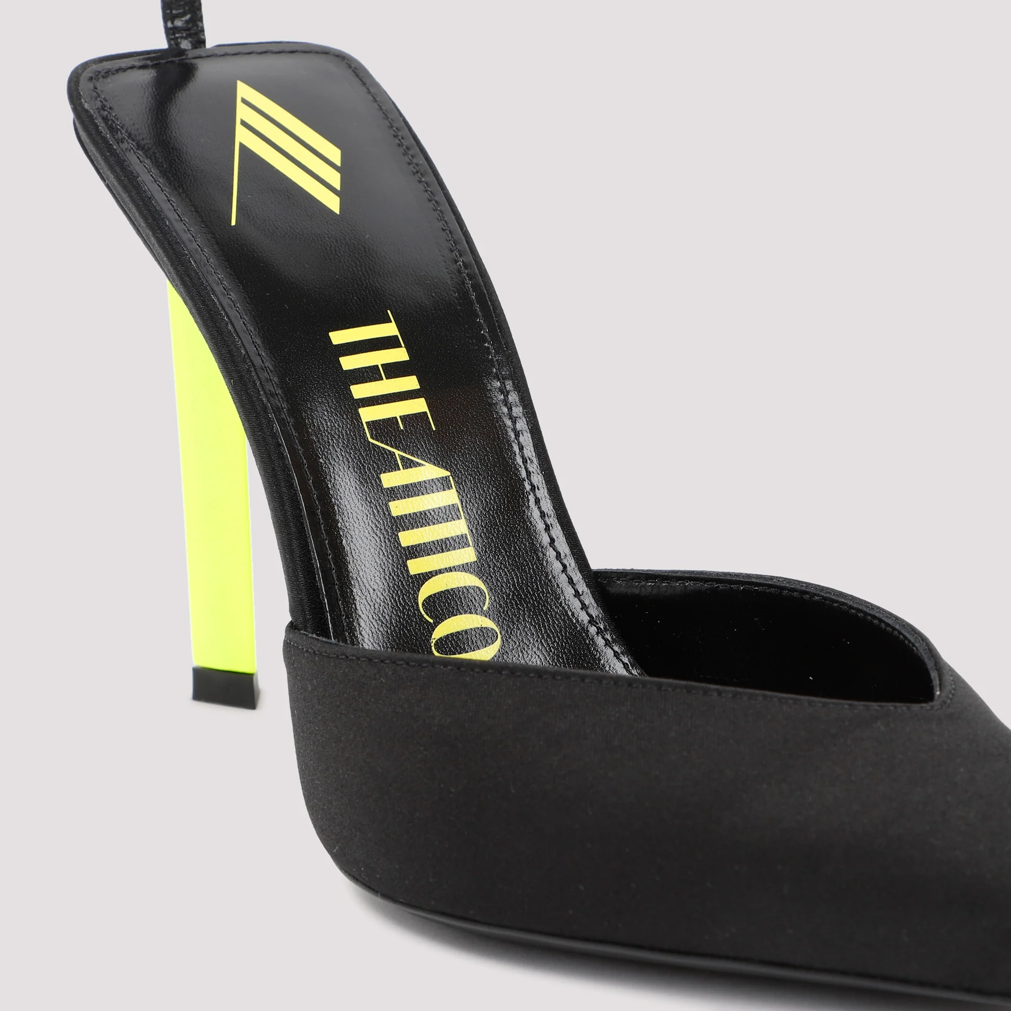 Attico Perine 115mm Contrasting Heel Pumps - Image 6
