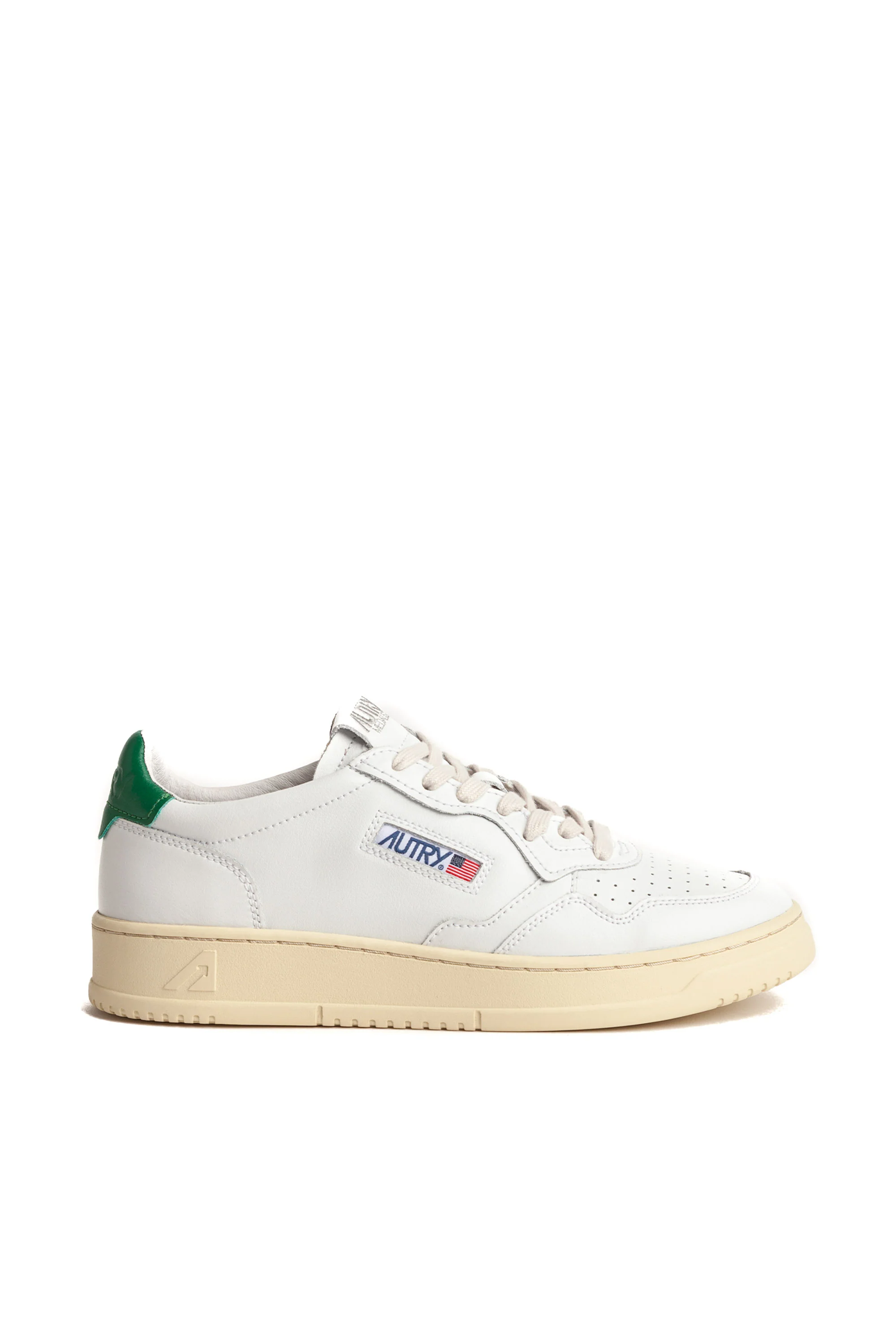 Autry Classic Vintage-Inspired Medalist Shoe with Elevated Sole
