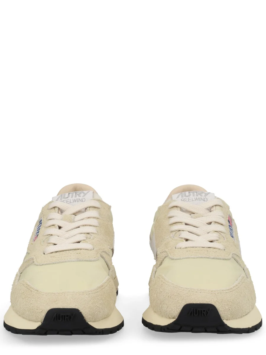 Autry Elevated Nylon and Leather Women's Sneakers - Image 3