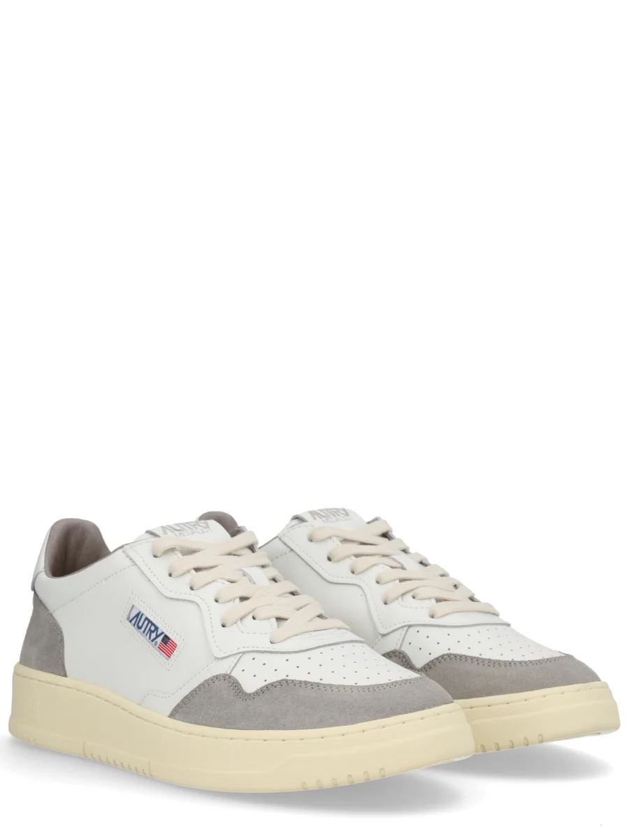 AUTRY Medalist Low Leather and Suede Sneakers - Image 2