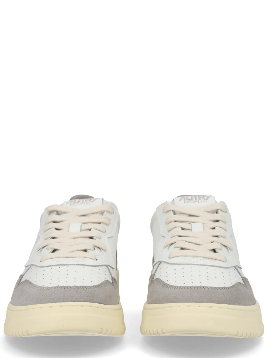 AUTRY Medalist Low Leather and Suede Sneakers - Image 3
