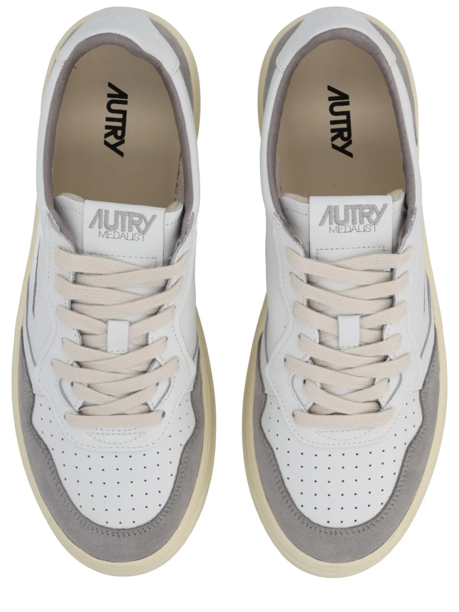 AUTRY Medalist Low Leather and Suede Sneakers - Image 5