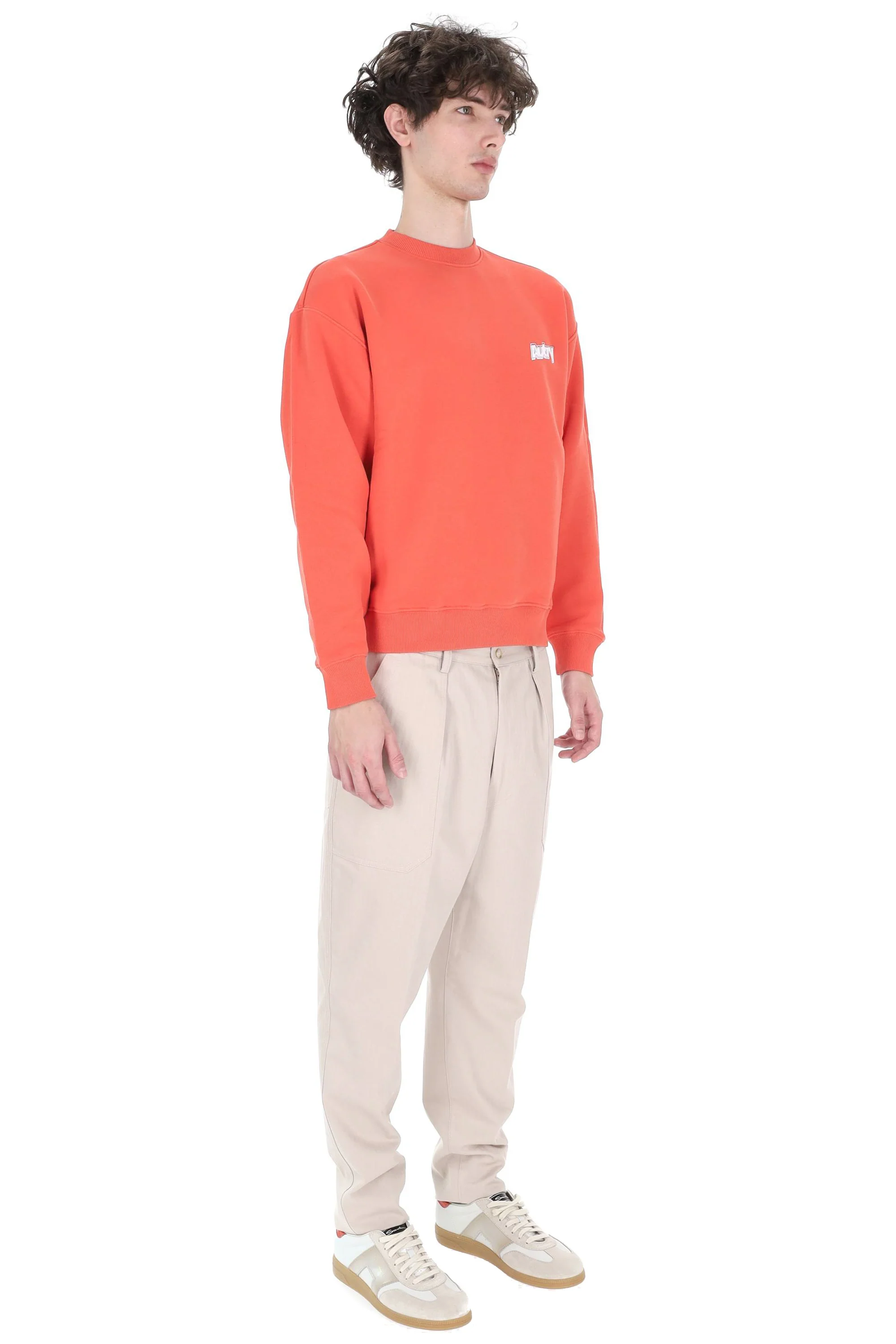 Autry Men's Classic Coral Red Sweater - Image 3