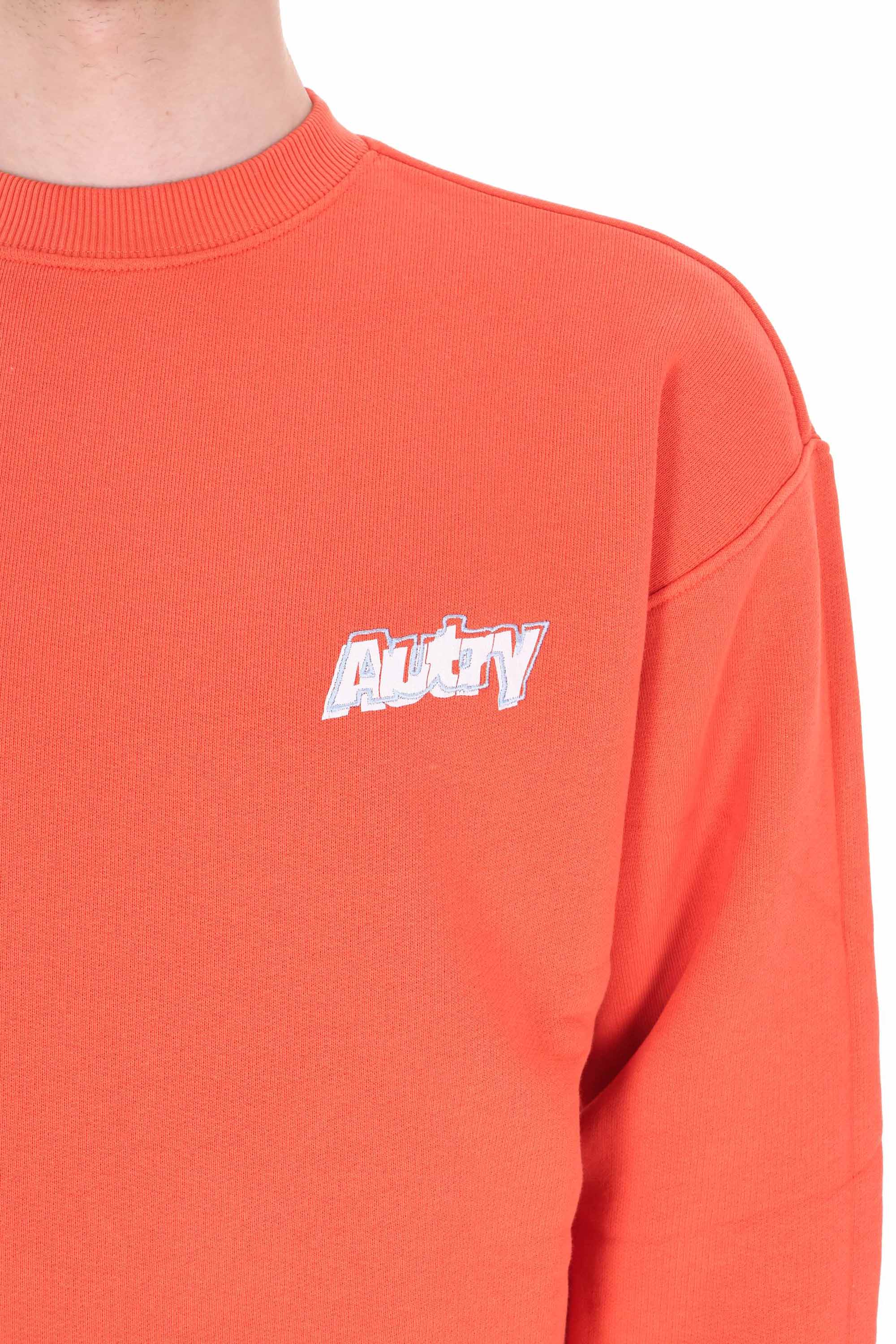 Autry Men's Classic Coral Red Sweater - Image 7