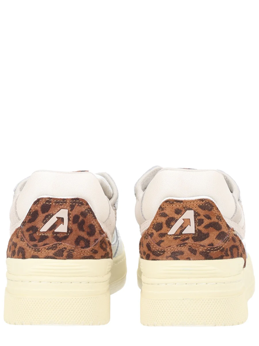 Autry Multicolour Mesh and Leather Sneakers - Image 4