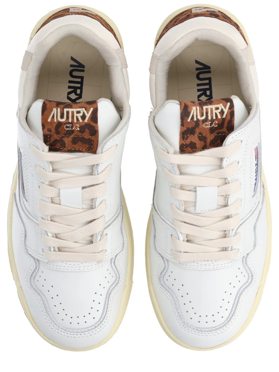 Autry Multicolour Mesh and Leather Sneakers - Image 6