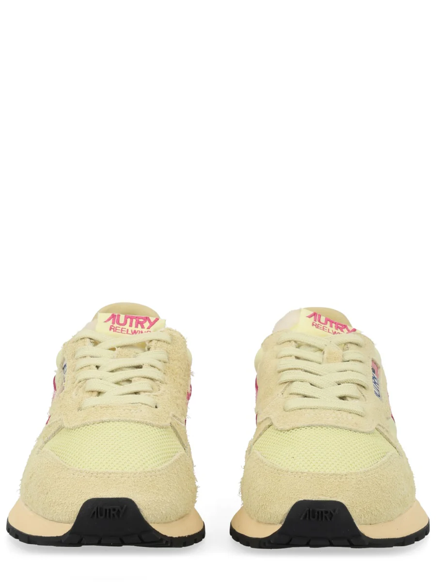 AUTRY Reelwind Low Sneakers in Filler Nylon and Suede - Image 6