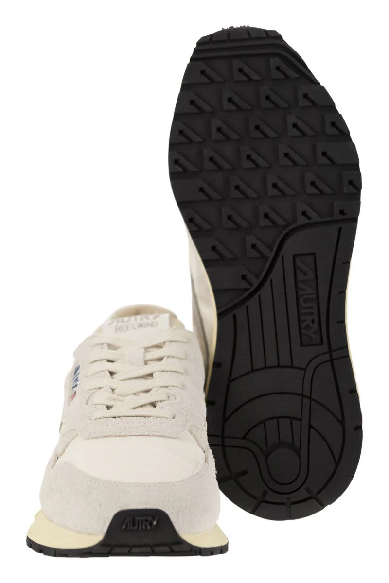 Autry Reelwind Low Suede and Shell Sneakers - Image 5