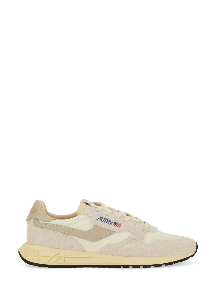 Autry Reelwind Low Suede and Shell Sneakers - Image 6