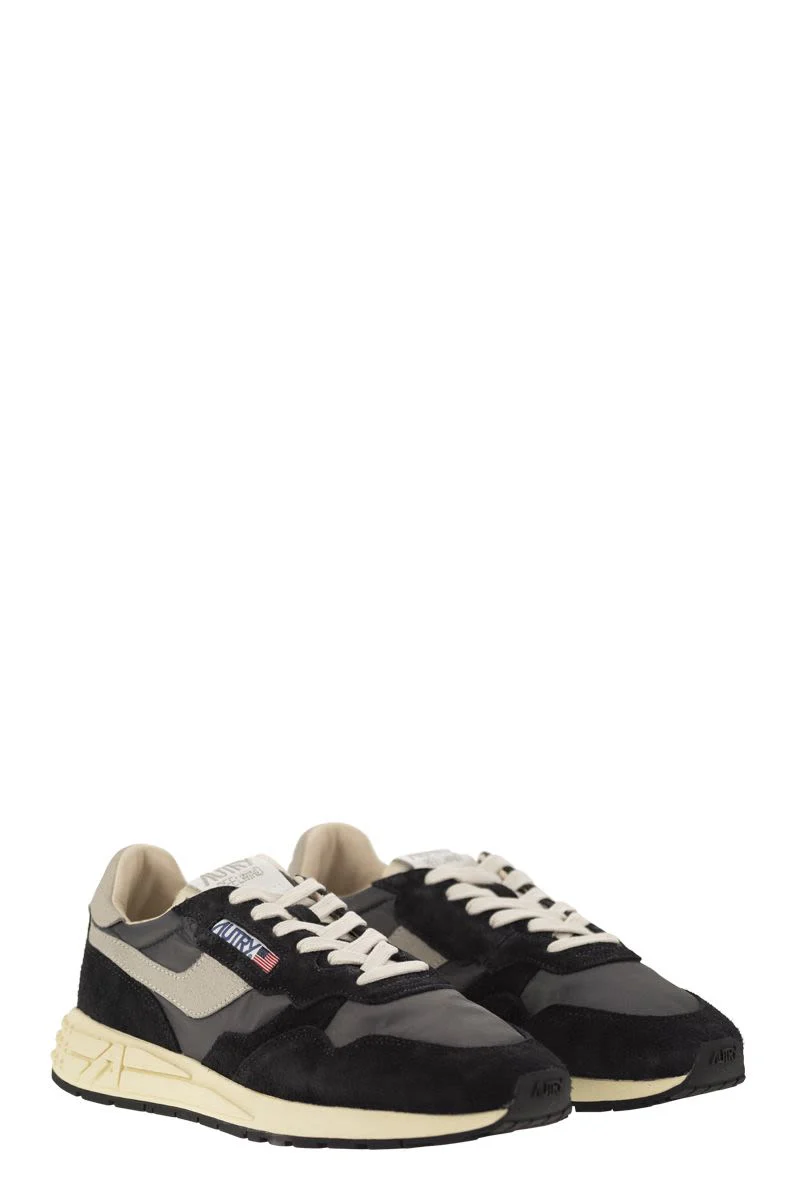 AUTRY Reelwind Suede and Technical Textile Trainer - Image 5