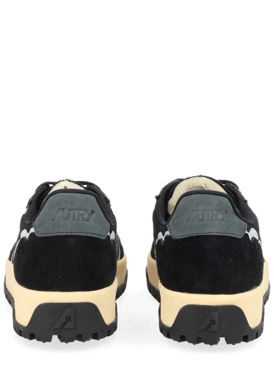 AUTRY Wildpace Low Sneakers in Dragon Mesh and Suede - Image 4