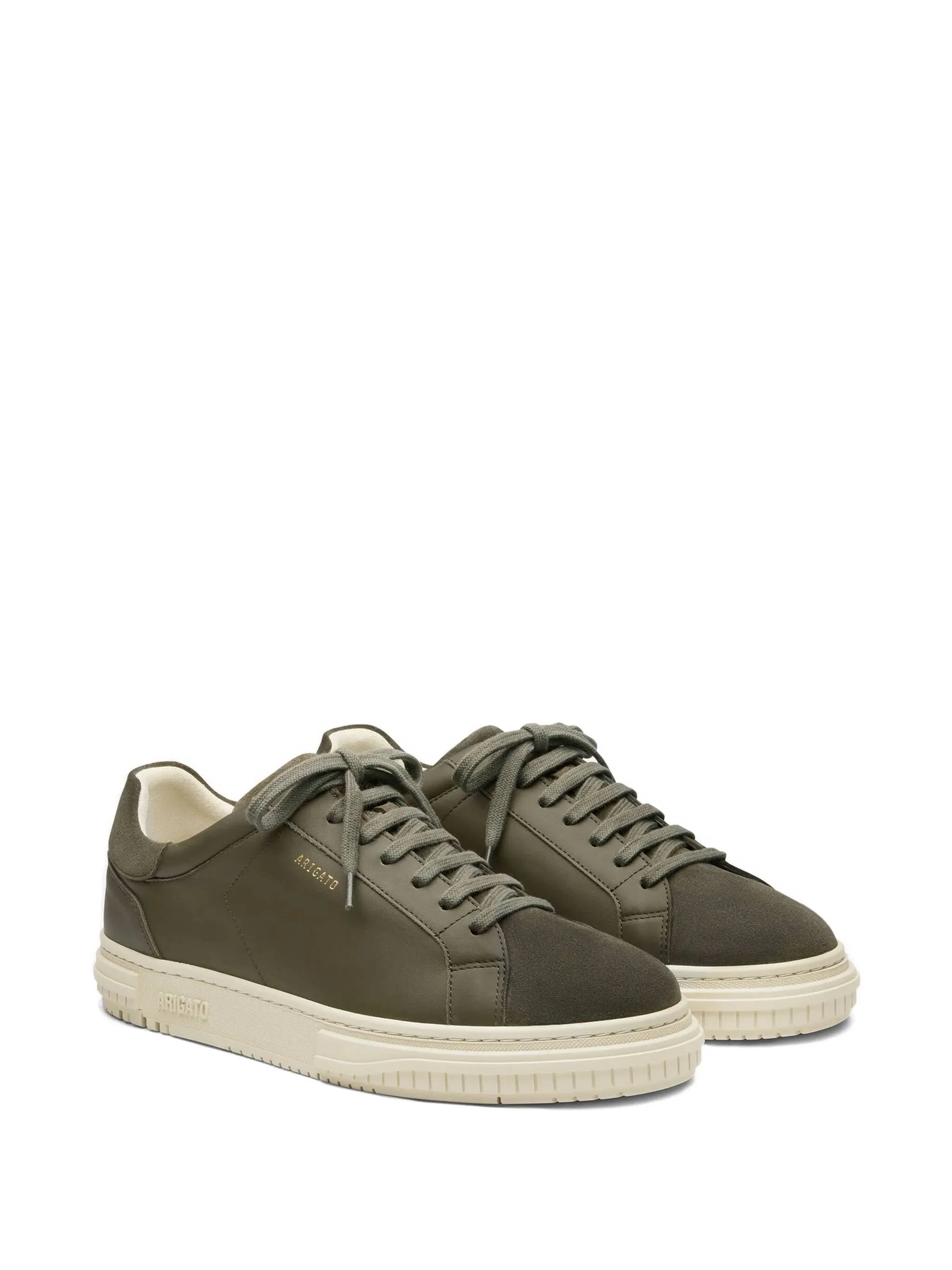 Axel Arigato Metallic Gold Logo Stamp Sneakers - 30 mm Height - Image 2