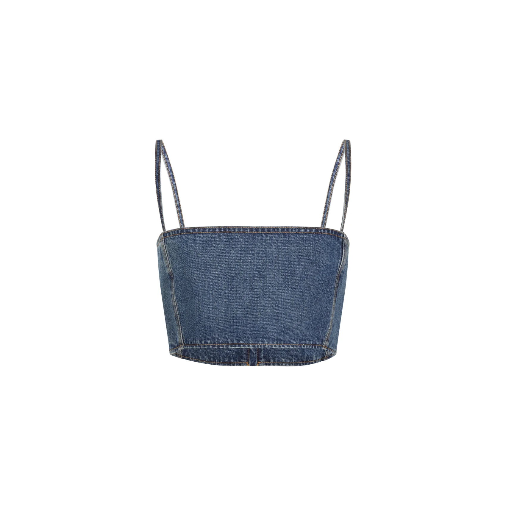 Azzedine Alaïa Elegant Cotton Bustier Top - Image 6