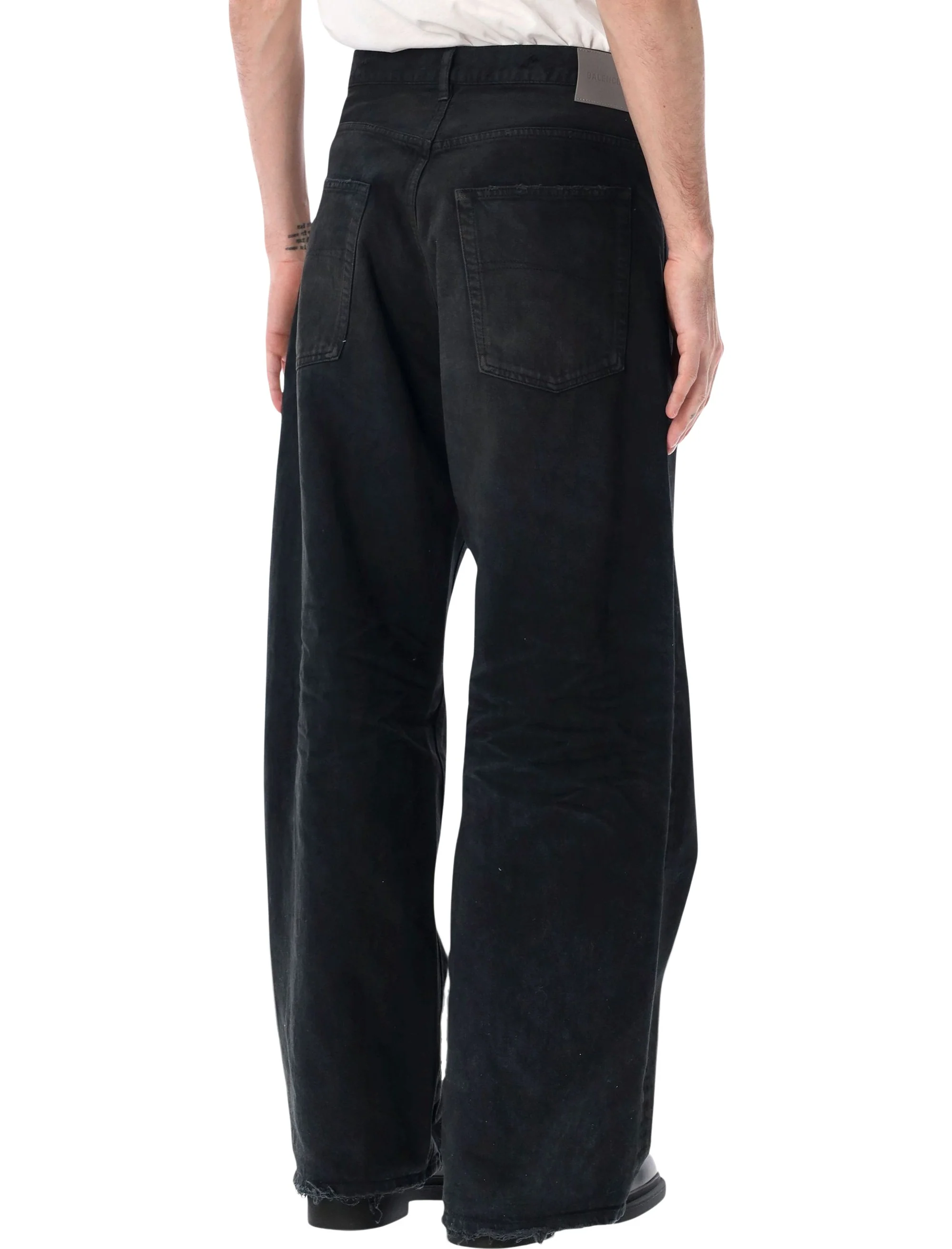 Balenciaga Classic High Waist Wide-Leg Pants - Size M - Image 2