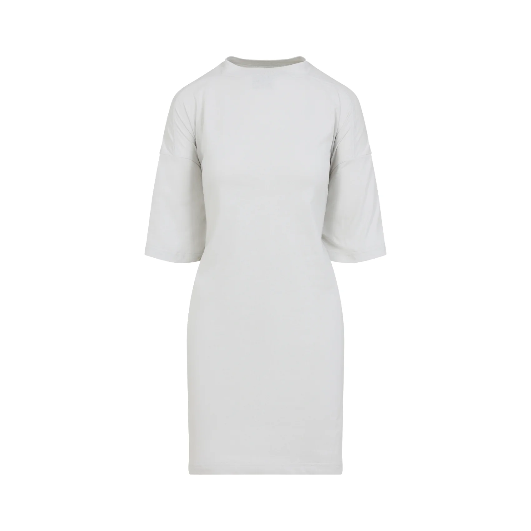 Balenciaga Cotton Jersey Semi Fitted Short Dress - Image 2